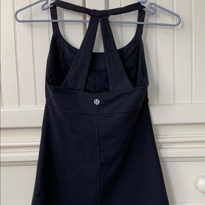 Lululemon black tank top